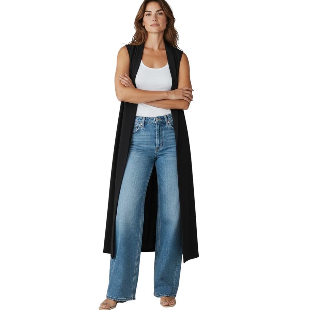 Abercrombie & Fitch Jeans, The 90s Relaxed High Rise, Sz 37w x 24L (Fits Sz 24)